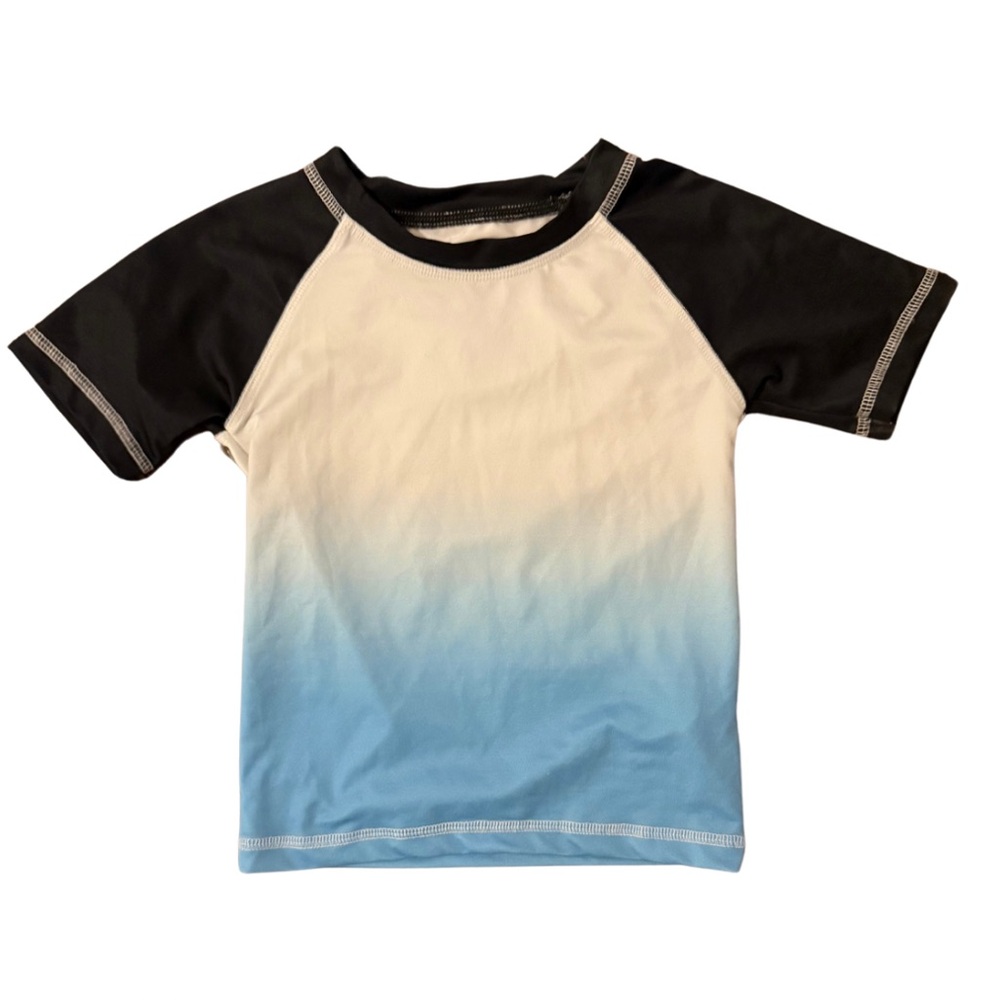 Mish boys ombré blue to white rashguard size 4 in excellent Condition